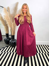 The Laney - Long Sleeve Ribbed Top Dress