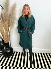 The Marie- Long Belted Coat