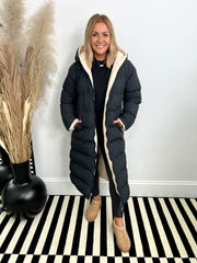 The Jody- Reversible Longline Puffer Coat