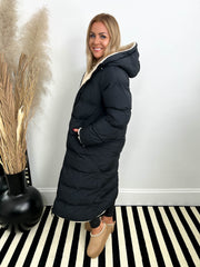 The Jody- Reversible Longline Puffer Coat