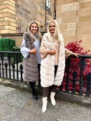 The Katie- Long Fur Gilet