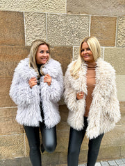 The Kady - Faux Fur Coat with Hood