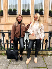 The Chrissy - Cropped Bomber Jacket