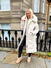 The Shan - Long Line Puffa with Fur Hood