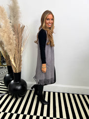 The Chloe - Tassel Sleeveless Cardigan