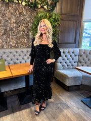 The Luna - Sequin Mermaid Midi Dress