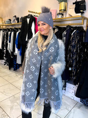 The Nancy- Abstract Print Scarf