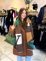 The Cara- Abstract Print Scarf