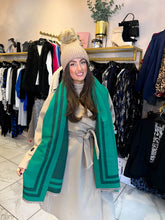 The Beth- Line Detail Scarf