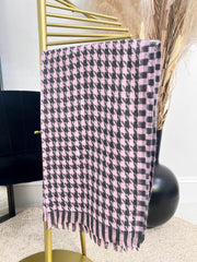 The Tiara- Small Houndstooth Scarf