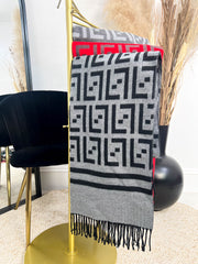 The Frankie- Geometric Print Scarf