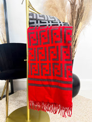 The Frankie- Geometric Print Scarf