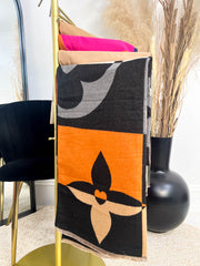 The Cara- Abstract Print Scarf