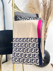 The Francesca - Mixed Animal Print Scarf