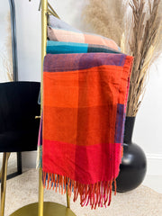 The Sallie- Checked Scarf