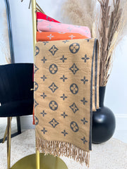 The Nancy- Abstract Print Scarf