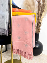 The Iona- Bee Detailing Scarf