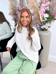 The Bailey - Knitted Bow Jumper