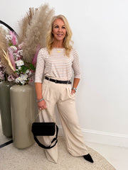 The Florence - Striped Long Sleeve T-Shirt