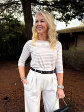 The Florence - Striped Long Sleeve T-Shirt