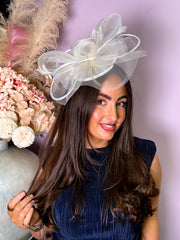 The Jill - Feather Fascinator