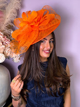 The Jasmine - Large Feather Fascinator