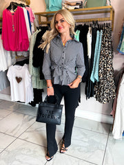 The Roni - Pin Stripe Shirt