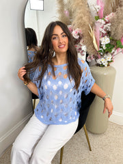 The Silvie - Crochet Top