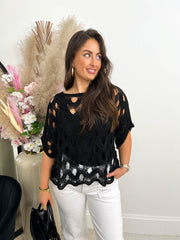 The Silvie - Crochet Top