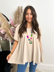 The Sunny - Floaty Necklace Blouse