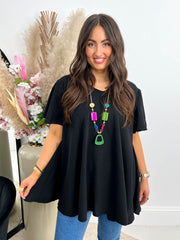 The Sunny - Floaty Necklace Blouse