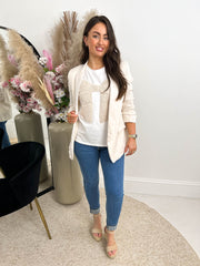 The Brynn - Bow Embroidered T-Shirt