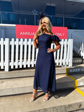 The Louisa- Navy Lace Midaxi Dress