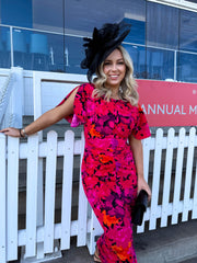 The Kinsley- Floral Ruched Maxi Dress