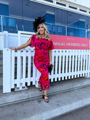 The Kinsley- Floral Ruched Maxi Dress