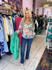 The Aspen - Multicolour Floral Blouse