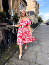 The Taylor - Pink & Red Floral Print