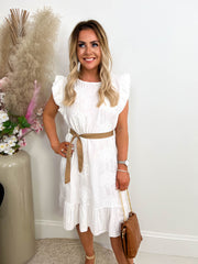 The Mae - Cotton-Style Midi Dress