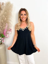 The Olivia - Shell Embellished Cami Blouse