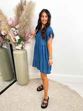 The Rebecca - Denim Mini Dress