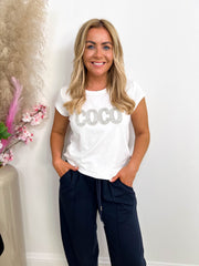 The Selma - COCO Embroidered T-Shirt