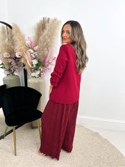 The Cordelia - Ruched Sleeve Blazer