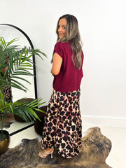 The Belle - Embellished Collar Short Sleeve Knit