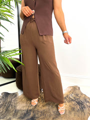 The Olive - Wide Leg Trouser