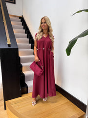 The Janette - Jumpsuit with Beaded Waist