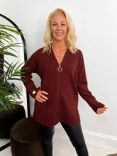 The Ailsa - Longline Zip Through Cardigan