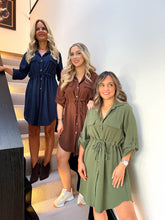 The Ruby - Midi Shirt Dress