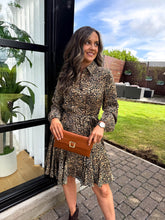 The Kendall - Cheetah Print Long Sleeve Dress