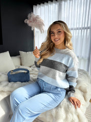 The Denise - Colour Block Knit