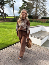 The Rita - Embroidered Floral Knit